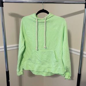 Like green hoodie